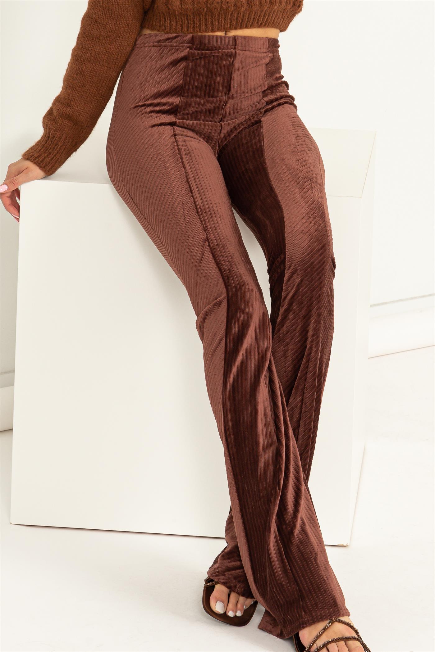 Danny Velvet Flare Pants