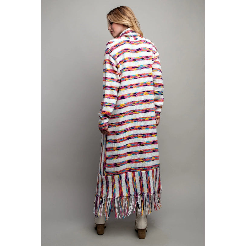 Railey Fringe Hem Cardigan