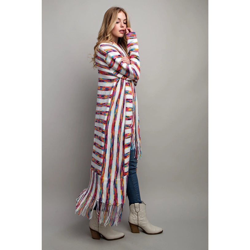 Railey Fringe Hem Cardigan