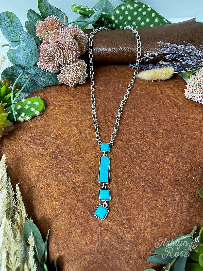  boho turquoise pendant necklace, geometric turquoise jewelry, southwestern necklace, bohemian silver jewelry, statement necklace for women, turquoise fashion accessories